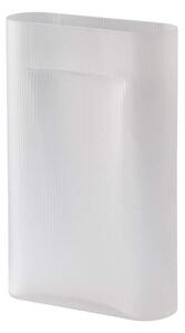 Muuto Váza Ridge H48, white frosted glass