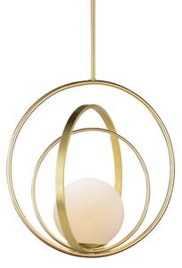 Toolight - Závěsná stropní lampa Ring - zlatá - APP1217-1CP