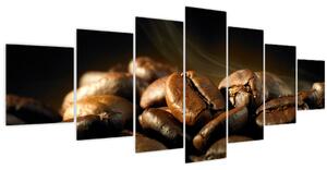 Obraz - Kávové zrna (210x100 cm)