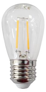 Dekorační LED žárovka E27 teplá 2700k 1w 70 lm