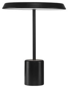 Nova Luce Černá kovová stolní LED lampa Ophelia