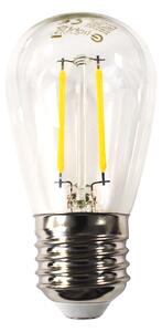 Dekorační LED žárovka E27 teplá 2700k 1,5w 100 lm