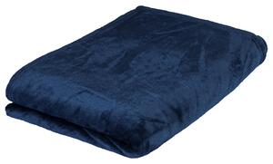 LIVARNO home Hebká deka, 150 x 200 cm (modrá) (100366494001)