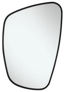 Nova Luce Černé závěsné zrcadlo s LED osvětlením Sinia 80 x 55 cm