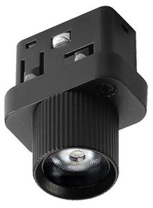 LED2 6480633 Mag Shot, černé bodové svítidlo pro Mag track 48V, 2W 3000K, Ø 2,2cm