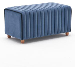 Taburet Mabel Puf Blue