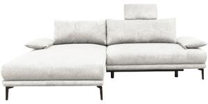 ROHOVÁ SEDAČKA, textil, bílá MID.YOU - Sedací soupravy, Online Only
