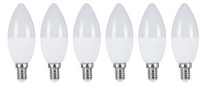 Livarno home LED žárovka, 6 kusů (svíčka E14) (100366557003)