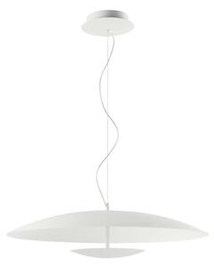 Linea Light 90286 Horizon_P, bílé závěsné svítidlo pro nepřímé osvětlení, 34W LED 3000K, Ø 65cm
