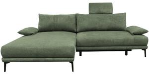 ROHOVÁ SEDAČKA, textil, zelená MID.YOU - Sedací soupravy, Online Only