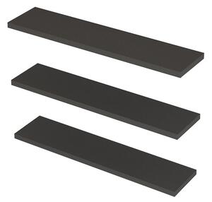 Polička Boss Anthracite, 3 ks