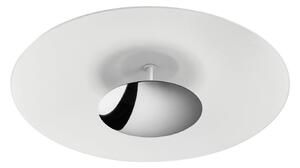 Linea Light 90284 Horizon_S, bílo/chromové stropní svítidlo pro nepřímé osvětlení, 34W LED 3000K, Ø 65cm