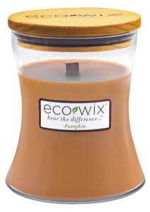 FLAGRANTE Ecowix vonná svíčka s dřevěným knotem Pumpkin váza 398 g