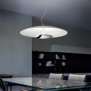 Linea Light 90288 Horizon_P, bílo/chromové závěsné svítidlo pro nepřímé osvětlení, 34W LED 3000K, Ø 65cm
