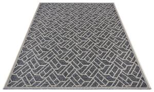 Hanse Home Collection koberce Kusový koberec Clyde 105912 Eru Grey Beige – na ven i na doma - 63x120 cm