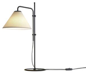 Marset A641-406 Funiculí, černá stolní lampa s pískovým textilním stínidlem, 1xE14, 61cm