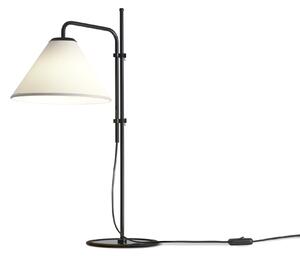 Marset A641-405 Funiculí, černá stolní lampa s bílým textilním stínidlem, 1xE14, 61cm