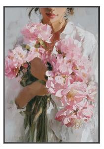 Tištěný obraz s rámem/na plátně 70x100 cm Floral Embrace – Styler