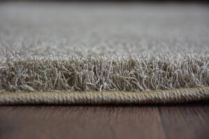 Kulatý koberec SHAGGY MICRO béžový Rozměr: průměr 100 cm
