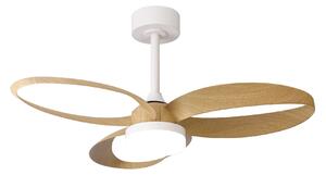 Mantra 8702 Infinity, ventilátor se svítidlem a dálk. ovladačem, LED 24W 2700-5000K, dřevěná, průměr 92,5cm