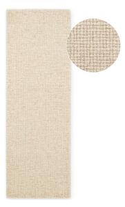 Vlněný běhoun v přírodní barvě 80x250 cm Eloise – Hanse Home