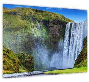Obraz - Vodopád Seljalandsfoss (70x50 cm)