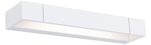 Paulmann 79515 Lucille, bílé nástěnné svítidlo s nastavitelným směrem svícení, 11W LED 2700K tříkrokové stmívání, 40cm, IP44