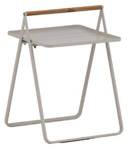 Odkládací stolek Clarin, béžový, 45x45x58,51