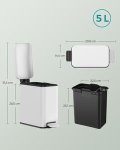 Odpadkový koš 5 l LTB560W05