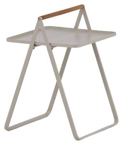 Odkládací stolek Clarin, béžový, 45x45x58,51