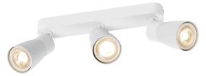 SLV 1008330 Puri 2.0 Dome, bílé nástěnné/stropní svítidlo 3xGU10, délka 25,8cm