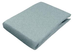 ELASTICKÉ PROSTĚRADLO, flanel, šedozelená, 90/200 cm Novel - Prostěradla