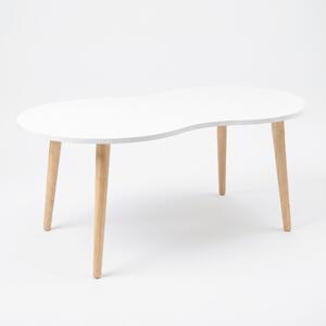 KONFERENČNÍ STOLEK, bílá, medový dub, dřevo, kompozitní dřevo, 90/50/42 cm MID.YOU - Konferenční stolky, Online Only