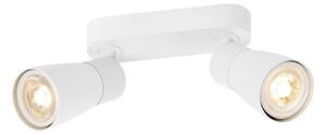 SLV 1008371 Puri 2.0 Dome, bílé nástěnné/stropní svítidlo 2xGU10, délka 15cm