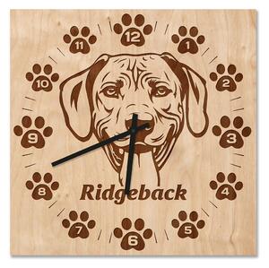 Dřevěné nástěnné hodiny - Ridgeback