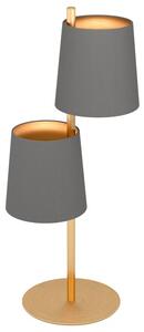 Stolní lampa ALMEIDA 2 ocel/mosaz