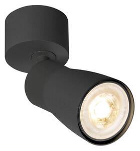SLV 1008292 Puri 2.0 Dome, černé nástěnné/stropní svítidlo 1xGU10 s kulatou základnou, výška 14,8cm