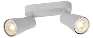 SLV 1008372 Puri 2.0 Dome, šedé nástěnné/stropní svítidlo 2xGU10, délka 15cm
