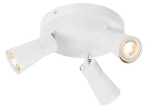 SLV 1008338 Puri 2.0 Cone, bílé stropní svítidlo 3xGU10 s kulatou základnou, průměr 18cm