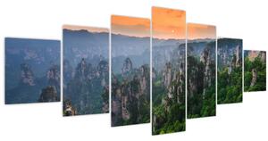 Obraz - Národní lesní park Zhangjiajie (210x100 cm)