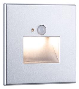 Paulmann 93134 Edge Quadro, svítidlo do stěny se senzorem, 1x1,2W LED 2700K, matný chrom, 8x8cm