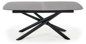 Jídelní stůl Cento rozkládací 180-240x77x95 cm (šedá, černá)