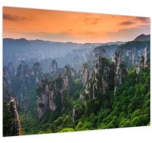 Obraz - Národní lesní park Zhangjiajie (70x50 cm)