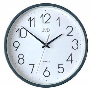 JVD HX2487.3 - 25,5 cm - ŠEDÉ - Nástěnné hodiny