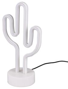 Stolní LED lampa CACTUS bílá
