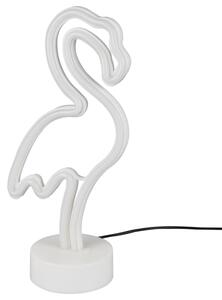 Stolní LED lampa FLAMINGO bílá