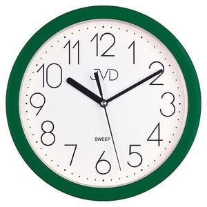 Nástěnné hodiny JVD zelené 25 cm