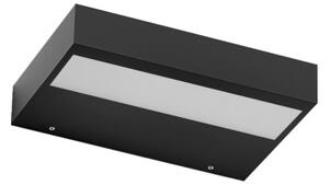 Linea Light CA037DBBMDI Regolo V2 240 Mono, černé nástěnné svítidlo, LED 17W 2700K, šířka 23,4cm