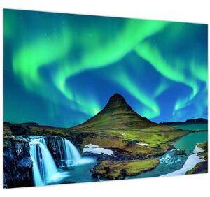 Obraz - Kirkjufell, Island (70x50 cm)