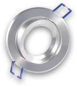 Fabas 6648-00-040 6648 Narka, kulatá bodovka z hliníku v hliníkové úpravě, max 1x50W, prům 8,2cm